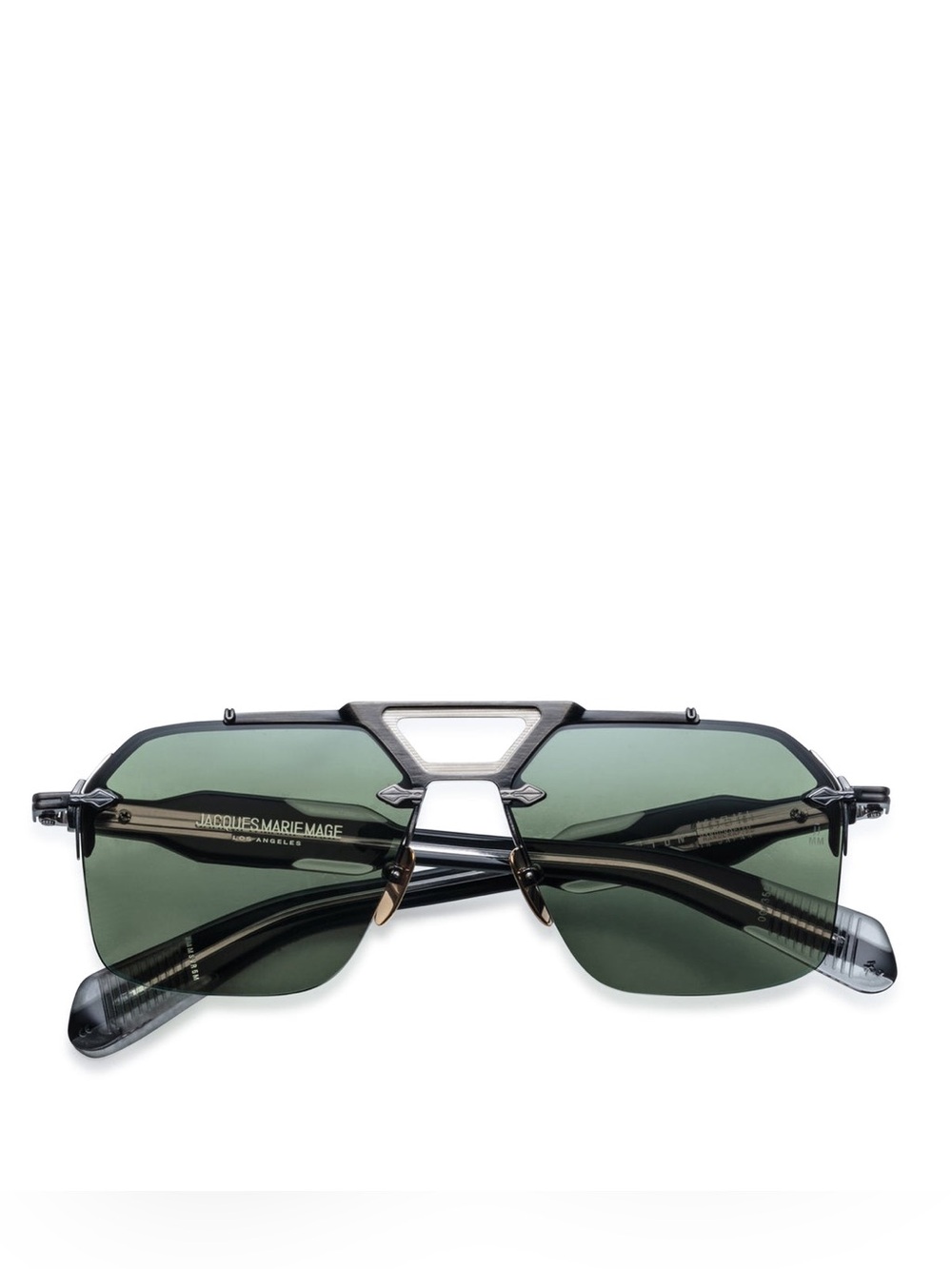 Jacques Marie Mage Silverton Men's Sunglasses in Gunmetal